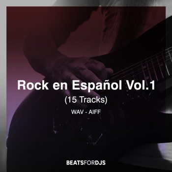 Rock en Español Vol. 1 pack de música para DJs